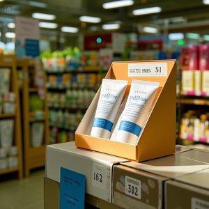 Tùy chỉnh hiển thị các tông hộp SRP Kệ sẵn sàng bao bì gấp xé PDQ lưu trữ khay bán lẻ truy cập hàng đầu hiển thị đơn vị - Product Image 3