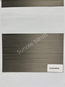 Telas Opacas de Poliéster Liso Integradas de Doble Capa Horizontales <span class=keywords><strong>para</strong></span> Persianas Enrollables Zebra de Día <span class=keywords><strong>y</strong></span> <span class=keywords><strong>Noche</strong></span> - Product Image 4