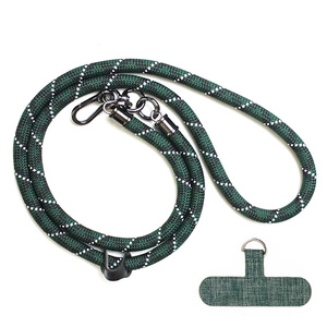 Vente chaude Polyester Cou Bretelles Jacquard Logo Téléphone Lanière avec Badge Porte-<span class=keywords><strong>Carte</strong></span> Tissé Lanière De Luxe - Product Image 6