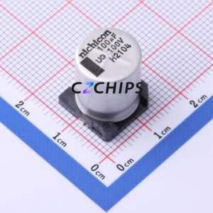 Condensador Electrolítico de Aluminio SMD UUG2A101MNQ1MS, D12.5xL16mm 100uF 20% 100V 440mA-120Hz - Product Image 1