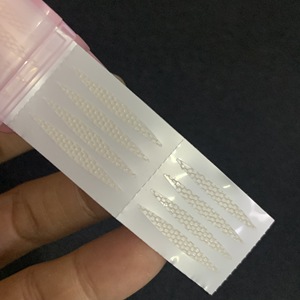 360 pezzi strisce per occhi invisibili a doppia piega e pasta per palpebre trasparente Beige a doppia palpebra strumenti per caduta palpebrali lifting - Product Image 2