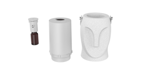 Siweiyi Ceramic Rechargeable Waterless <b>Aroma</b> <b>Diffuser</b> with 10-20ml Capacity Timer Adjustable Mist for Car and Household Use - Product Image 4