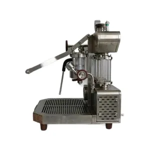 अनुकूलित पोर्टेबल हस्तनिर्मित डुएल बॉयलर हीटिंग सिस्टम एस्प्रेसो मशीन मैनुअल कॉफी मेकर