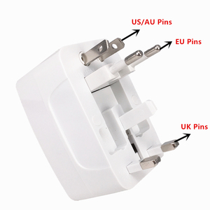 <strong>Portable</strong> 10A Power All in 1 Universal International Travel Adapter <strong>Socket</strong> 931l European Travel <strong>Plug</strong> Adapter with 1USB 2USB - Product Image 3
