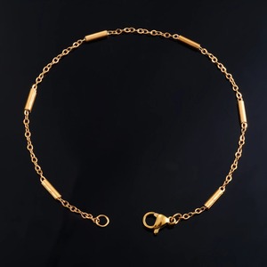 2mm Wide Stainless Steel Bracelet for Women Ladies Hand Cylinder O <b>Chain</b> with <b>Extender</b> Bangle Girl Anklet Jewelry Accessories - Product Image 1