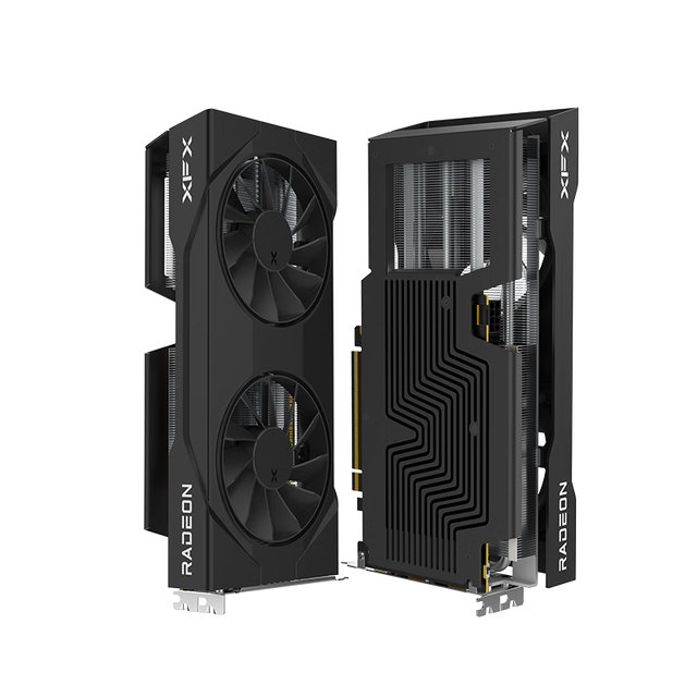 TOP Sale for Radeon RX 9060 XT Black Wolf 16GB GDDR6 Fan New Esports Game Design Desktop Computer Graphics Card