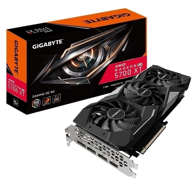 Stock Gaming Video Cards Asrock Radeon RX 5700 XT 8G OC+