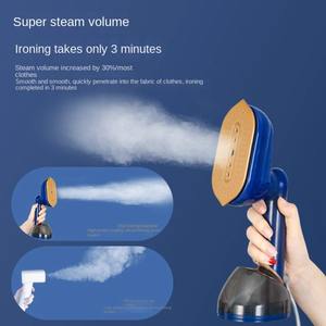 Plancha eléctrica portátil, máquina de planchar colgante para el hogar, máquina de planchar giratoria de alta potencia, máquina de planchar en seco y húmedo - Product Image 1