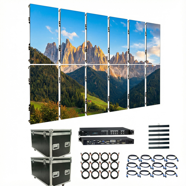 Mini Micro Led Display Screen Small Video Wall Panel Indoor Advertising Digital Signage Display for Retail Store Shop Counter