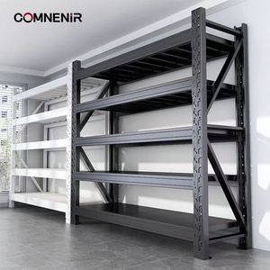 Nhiệm Vụ Nặng-Lớp Có Thể Điều Chỉnh Lưu Trữ Giá Thép Hiện Đại Gỗ Nội Thất Văn Phòng Kệ Cho Các Tài LIỆU Nguồn Cung Cấp Phòng Ngủ Trường Phòng Tập Thể Dục - Product Image 1