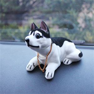 Poupée de <span class=keywords><strong>voiture</strong></span> Tête tremblante Ornements de <span class=keywords><strong>chien</strong></span> Décorations d'intérieur de <span class=keywords><strong>voiture</strong></span> Cadeaux créatifs mignons Décorations d'intérieur adaptées à plusieurs scènes - Product Image 1