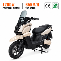 Scooter électrique étanche 1200W Tank 3, démarrage sans clé, GPS antivol, charge rapide 60V72V, cyclomoteur électrique