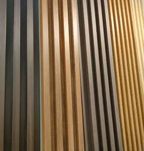 Wpc Wood Interior Decoration Fluted Wall Panels Decorative Wood Alternative Wpc Wall Panel Good Price