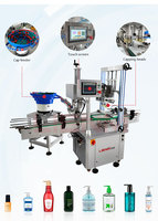 Machine de capsulage de bouteilles automatique en gros d'usine Machine de capsulage de couvercle pour bouteilles en verre en plastique