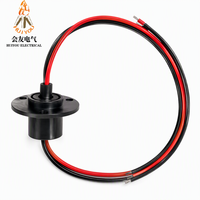 YL 30A Kolektor Cincin Slip Daya Tinggi Diameter Arus Tinggi 22 Mm2 Arah YL-M022-2P30