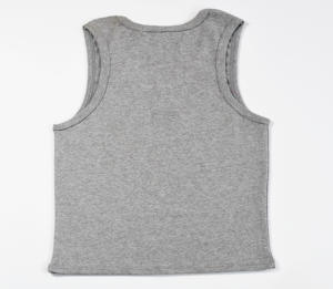 Indumenti da notte da donna 2 pezzi estivi graziosi gilet senza maniche a coste con pantaloni lunghi in pile di corallo Set di pigiama da donna - Product Image 3