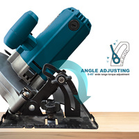 Scie circulaire électrique multifonctionnelle portable sans fil, outil de coupe industriel et de bricolage pour le bois, le métal, le marbre et la pierre