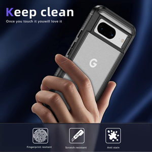 Fundas Resistentes para Teléfono Móvil 3 en 1 con Sensación de Piel, Antigolpes y a Prueba de Caídas para <span class=keywords><strong>Google</strong></span> Pixel 10 Pro, 10, 9 Pro, 9, 8 Pro, 8 - Product Image 4