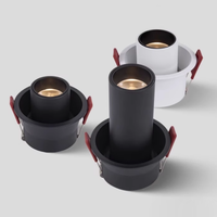 Projecteur long d'hôtel commercial flexible et réglable de cannelure de 5W 7W