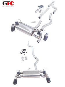 Sistema de Escape Catback GFC de Alto Rendimiento para BMW 430i <span class=keywords><strong>Gran</strong></span> Coupé F36 B48 2016, Silenciador Único con Válvulas Dobles y Diseño de Salida Dual - Product Image 5