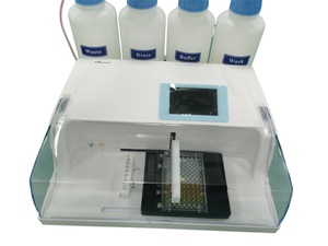 เครื่องล้างไมโครเพลท <span class=keywords><strong>Elisa</strong></span> ได้รับการรับรองมาตรฐาน CE ISO เพื่อความปลอดภัยด้านอาหาร สำหรับการตรวจจับสารพิษในอาหาร สารก่อภูมิแพ้ และเชื้อโรค อุปกรณ์ทดสอบในห้องปฏิบัติการ - Product Image 5