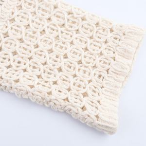 Suéter Casual de Manga Larga con Cuello Redondo Color Beige para Mujer, Transpirable, Estampado, 100% Poliéster, para Otoño - Product Image 4