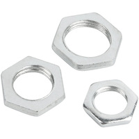 Écrou hexagonal fin en acier inoxydable, écrou de blocage hexagonal à profil bas pour raccords de tuyauterie et plomberie
