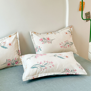 In tấm ga trải giường bộ đồ giường Bộ Khăn trải giường hoa thiết kế nóng bán sợi nhỏ Duvet cover <span class=keywords><strong>Set</strong></span> 100% Polyester - Product Image 6