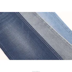 Eine Qualität Günstiger Preis 70% Baumwolle 30% Poly 11OZ 180cm Breite TC Welf Indigo Blau Grau Starre Jeans stoff Jeans