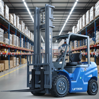 Liftron CPD20 2T Elektro-Gabelstapler mit Lithium-Ionen-Batterie, Vollgummireifen, Sitzbedienung für Gerätetransport und Logistik