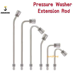 SS électrique haute pression lave-auto ensemble buses <span class=keywords><strong>de</strong></span> pulvérisation <span class=keywords><strong>de</strong></span> puissance lance Lance extension baguette toit gouttière tige <span class=keywords><strong>de</strong></span> nettoyage haute efficacité - Product Image 2