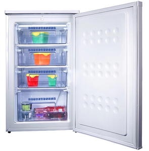 100L 4 Drawers Mini Portable Upright Countertop Deep Freezer Energy Class a Household 130W <b>Swing</b> Door Manual Defrost - Product Image 1