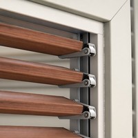 Pérgola Bioclimática Moderna de Aluminio Impermeable de 6x4 con Techo de Láminas para Patio, Terraza y Protección Solar