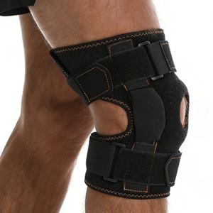 Attelle de genou articulée AOFIT pour le soutien du ménisque - Course à pied, randonnée, gym, musculation, prévention des blessures pendant les activités sportives - Product Image 1