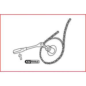 KS TOOLS Injection pump <b>sprocket</b> removal tool for BMW, 79mm - Product Image 2