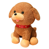 Jouets en peluche pour enfants créatifs, chauffables au micro-ondes, en forme d'animaux en peluche, vente en gros, jouets sensoriels lestés, chiots en peluche, rembourrage en coton PP