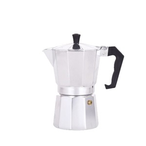 Vente chaude Kingze – Cafetière Moka 2-en-<span class=keywords><strong>1</strong></span> en aluminium avec logo personnalisé, pour cuisinière, bouilloire à café, théière, cafetière expresso - Product Image 5