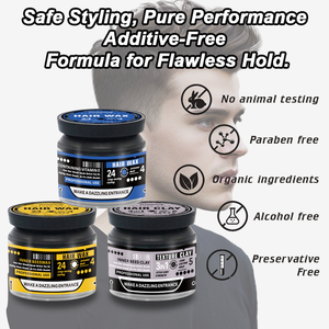 Arcilla Moldeadora para el Cabello de Marca Privada, Fijación Firme, Volumen y Textura, Arcilla Mate sin Alcohol para Barbería - Product Image 3