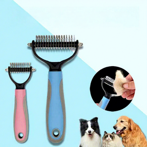 Peine para Mascotas de Doble Cara, Fácil de Limpiar, Construcción Duradera, Seguro, Desenreda Nudos, para Perros y Gatos, Limpieza, Belleza y Masaje, Productos para Mascotas - Product Image 4