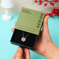 Boîte à bijoux secrète à tiroir, simple et haut de gamme, pour bagues et boucles d'oreilles, modèle MJ personnalisable, origine Zhejiang