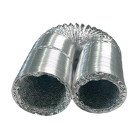 Conduit de ventilation flexible résistant à la chaleur pour climatiseur, conduit en aluminium durable