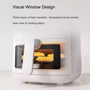Nueva Freidora de Aire Inteligente <span class=keywords><strong>Xiaomi</strong></span> Mijia Pro 2022 de <span class=keywords><strong>4L</strong></span>, Horno Multifuncional para Papas Fritas, Gran Capacidad, Totalmente Automática - Product Image 3