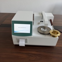 Appareil automatique d'essai du point d'éclair en coupelle ouverte pour produits pétroliers, testeur de point d'éclair liquide