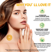 SOLOTREE 30 Patchs Transdermiques au Collagène pour le Bien-être, Fermeté et Élasticité de la Peau, Patchs au Collagène avec Vitamine C pour la Peau et les Cheveux