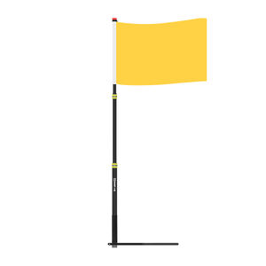 Asta de bandera de aleación de aluminio extensible Flexible SMNU para bicicletas y motocicletas con montaje ajustable para banderas de motocicletas y bicicletas - Product Image 2