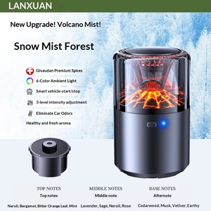 Hochwertiger Glas-Vulkanwolken-Auto-Aroma-Diffusor für den Sitz, intelligente Zerstäubung, langanhaltender Duft, Geruchsentfernung - Product Image 6