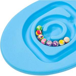 Tabla de Equilibrio Infantil de Goma Azul Cielo MD, Duradera para Jugar en Interiores, Mejora el Ejercicio Físico y las Habilidades de Laberinto, Antideslizante - Product Image 2