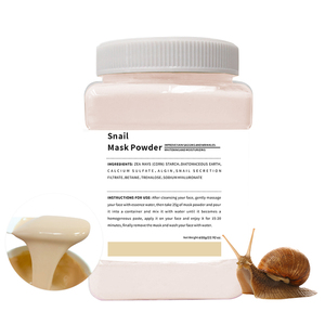 Vendita calda 650g maschera di gelatina maschera di lumaca in polvere idratante sbiancante Peel off maschera viso con vitamina C e ingredienti a base di erbe - Product Image 1