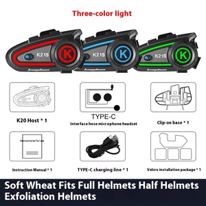 Hoge Dichtheid Geluid Motorhelm Met Lange Batterijlevensduur Abs Intercom Muziek Navigatie En Ruisonderdrukking Headset-Nieuw - Product Image 6