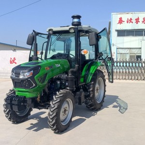 Tracteur moyen professionnel Tavol 70HP 4WD avec moteur, boîte de vitesses et pompe pour l'agriculture, modèle 704 - Product Image 4